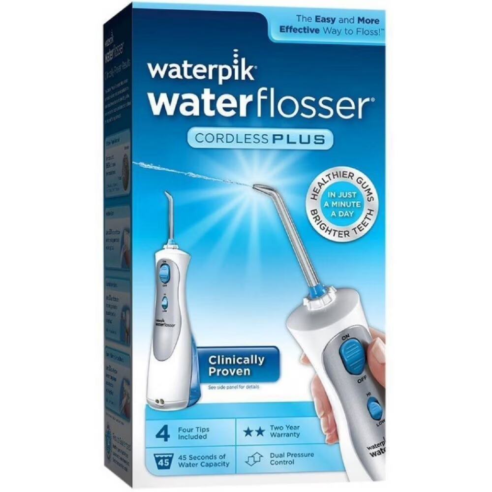 Waterpik Cordless Plus Portable Water Flosser New Open box